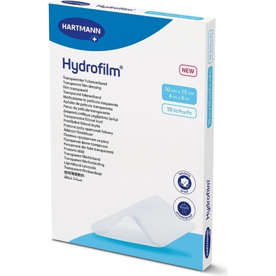 Hartmann Hydrofilm 10 cm x 15 cm náplast fixační 10 ks
