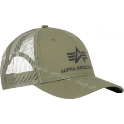 Alpha Industries Basic Trucker Cap dark olive