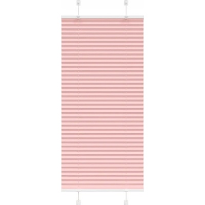 VidaXL Roleta plisé 55 x 150 cm růžová