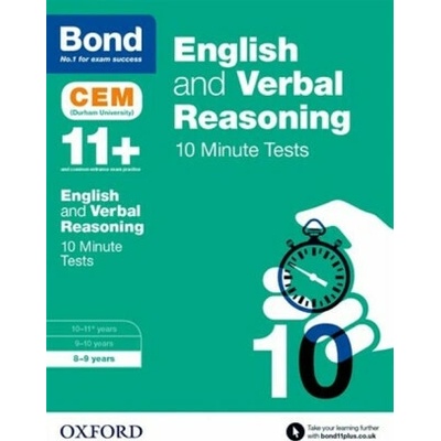"Bond 11+: English & Verbal Reasoning: CEM 10 Minute Tests" - "8-9 years" ("Hughes Michellejoy")(Paperback / softback)