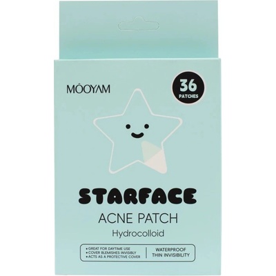 MOOYAM Moyam Starface Acne Patch hydrokoloidné náplasti na akné 36 ks