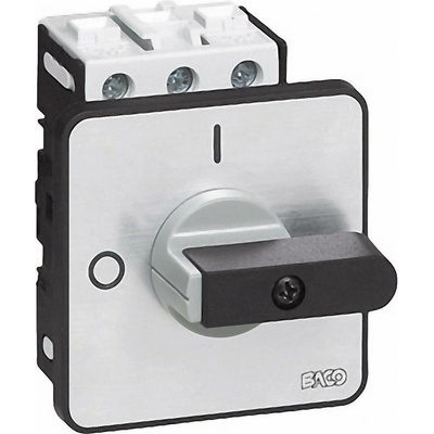 Baco odpínač 25 A 1 x 90 ° sivá, čierna 174002