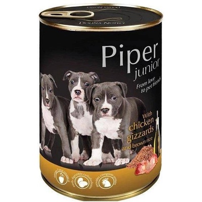 Piper Junior kuracie žalúdky a ryža 400 g