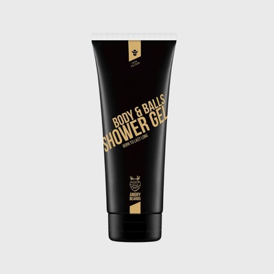 Angry Beards Jack Saloon sprchový gel na tělo a kule 230 ml