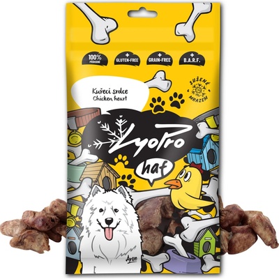 Lyopro Kuřecí srdce 50 g