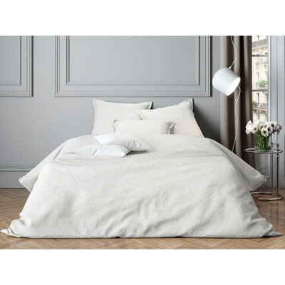 Mistral Home obliečky bavlna satén Paisley White 140x220 70x90