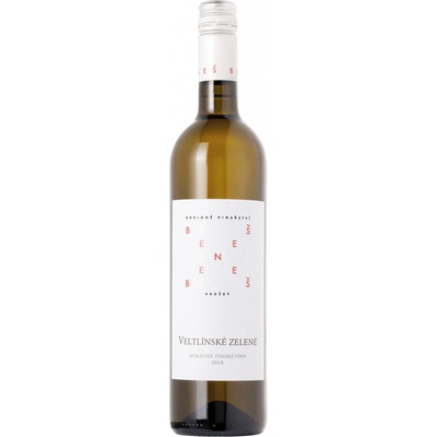 Beneš Veltlínské zelené kabinetní 2023 12% 0,75 l (holá láhev)