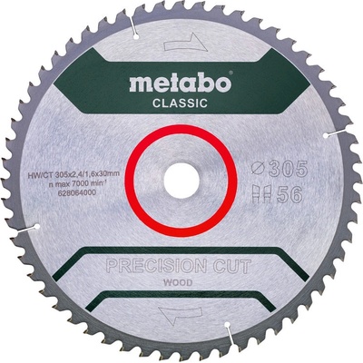 Metabo PILOVÝ KOTOUČ "PRECISION CUT WOOD CLASSIC", 254X30, Z48 WZ 5°NEG. 628061000 – Hledejceny.cz