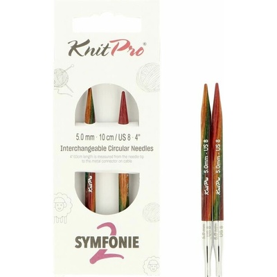 KnitPro Symfonie2 vymeniteľné kruhové ihlice 10cm 5mm