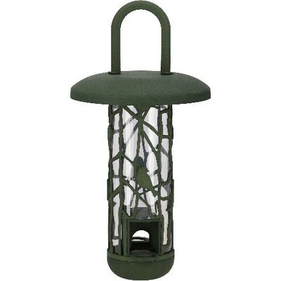 Esschert Design Krmítko pro ptáky na semínka Chiffchaff 15 x 30 cm zelené