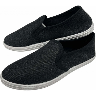 Wabaki Dámské slip on tenisky černé