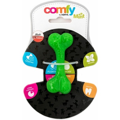 COMFY Hračka BONE dentálna kosť plávajúca 8,5 cm mentolová