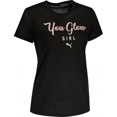PUMA PERFORMANCE SLOGAN SS TEE 520920-51 BLACK/Q4