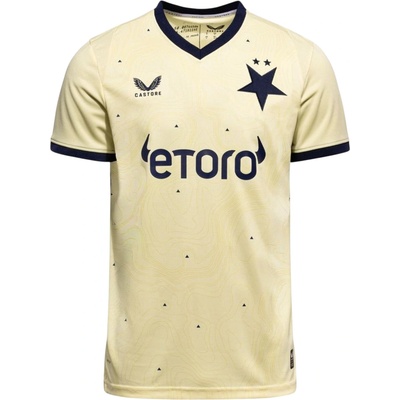Castore SK Slavia Prague Stadium 3rd 2026/27 žltá