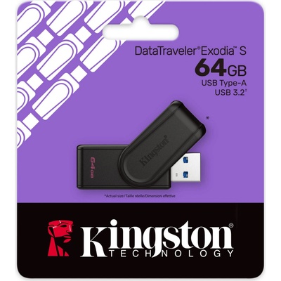 Kingston DataTraveler Exodia S 64GB DTXS/64GB – Hledejceny.cz