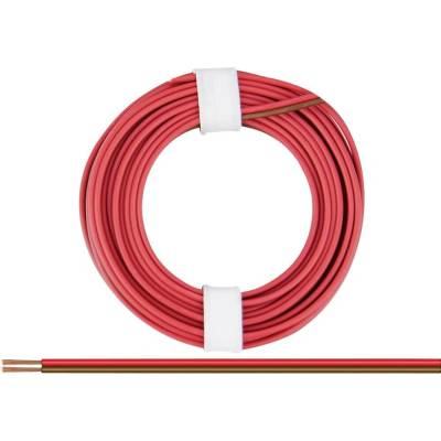 Donau Elektronik 225-08 lanko 2 x 0.25 mm² červenohnedá 5 m