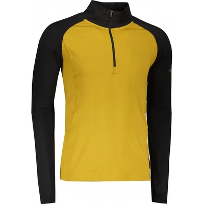 Sensor Coolmax Thermo mikina zip mustard/černá