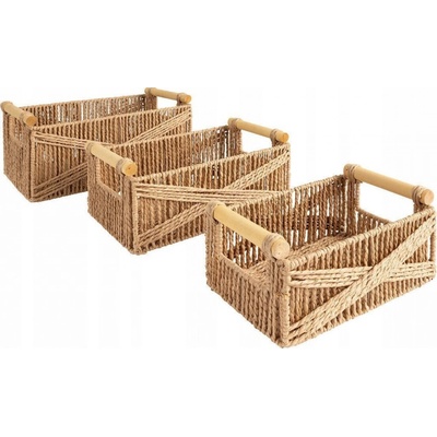 Úložné boxy Atmosphera EUGENE, 3 kusy