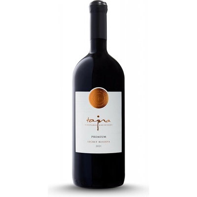 Víno Tajna Cuvée Secret Reserva suché červené 2021 15% 1,5 l (čistá fľaša)