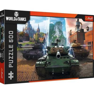 TREFL World of Tanks Čas na akciu 500 dielov