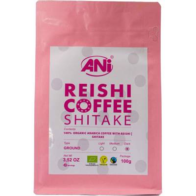 Ani Shitake Reishi BIO mletá káva 100 g