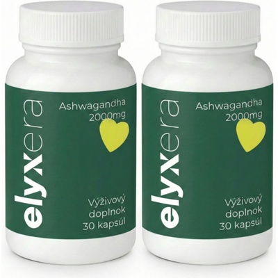 Elyxera Ashwagandha 2000 mg 2 x 60 kapsúl
