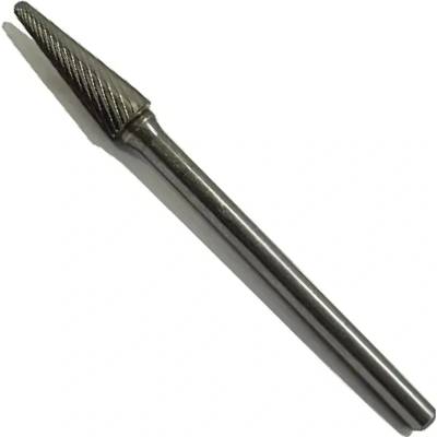 Optima Tools 6 x 12 - 03 Stopková fréza z tvrdokovu - kuželová, zaoblená