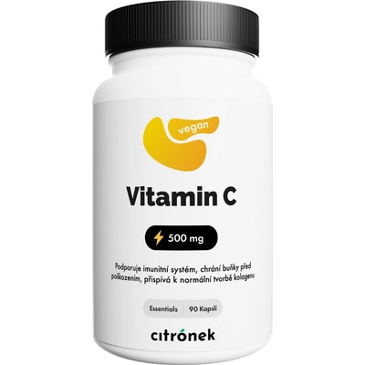 Citronek Vitamín C + extrakt zo šípok ruže vráskavej 90 kapsúl