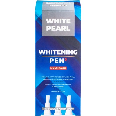 White Pearl Whitening Pen bělicí pero 3 x 2,2 ml