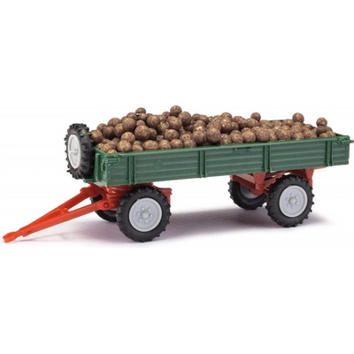 BUSCH 210010222 Přívěs taktorový s nákladem brambor 1:87