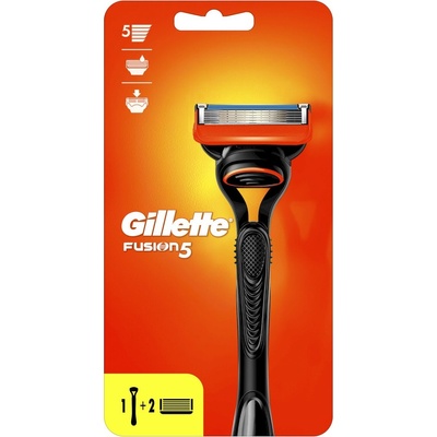 Gillette Fusion5 + 2 ks hlavic – Hledejceny.cz