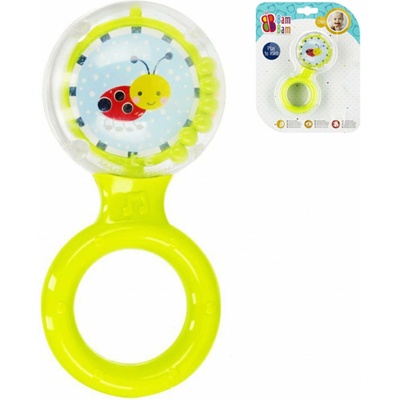 BAM BAM Baby chrastítko kuličkové koule včelka plast