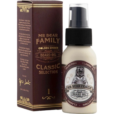Mr. Bear Family Classic Selection Golden Ember olej na vousy 50 ml – Hledejceny.cz