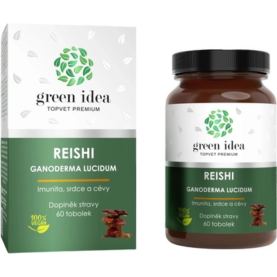 Green idea Reishi 60 kapsúl