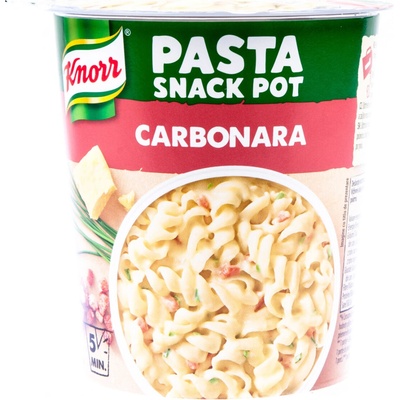 Knorr Snack cestoviny so syrovou omáčkou a slaninou 55g