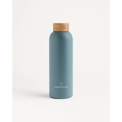 Waterdrop Thermo Steel nerezová láhev na vodu barva Turquoise Matt 600 ml