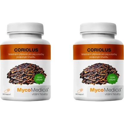MycoMedica Coriolus 2 x 90 kapsúl