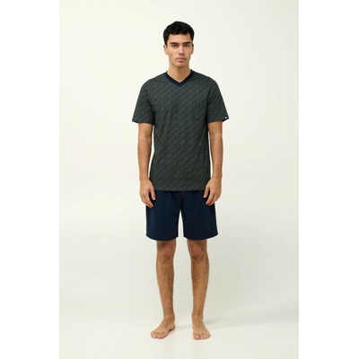 Vamp pánské pyžamo Pyjamas 23653 180 Blue – Hledejceny.cz