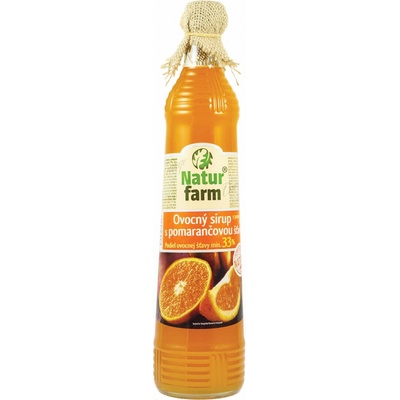 Natur farm sirup pomeranč, 0,7 l