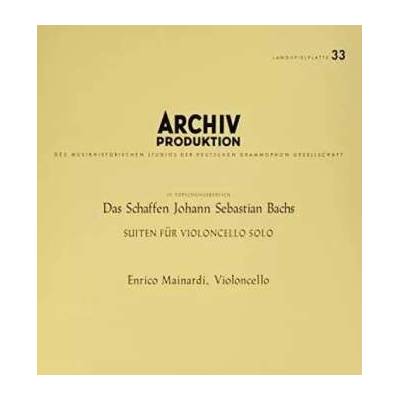 4 Johann Sebastian Bach: Suiten für Violoncello Solo LP – Hledejceny.cz