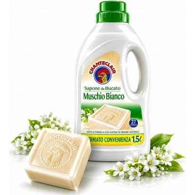 Chanteclair tekutý prací prostriedok Biele pižmo 1260 ml 28 PD