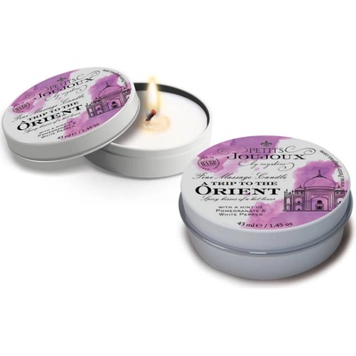 Petits JouJoux Massage Candle A trip to Orient Pomegranate & White Pepper 43ml