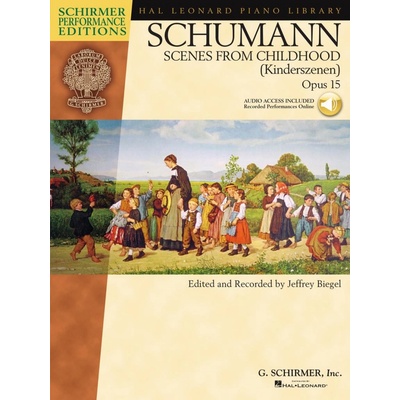 SCHUMANN SCENES FROM CHILDHOOD Scény z dětství + Audio Online sólo klavír – Hledejceny.cz
