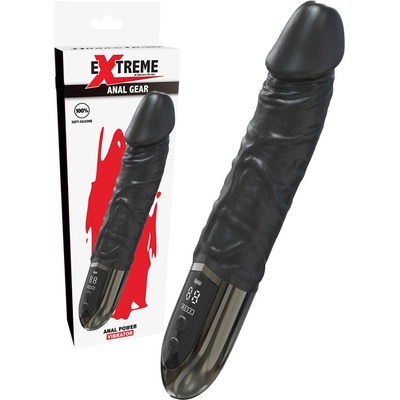 De Luxe Vibrační realistické dildo 16 cm