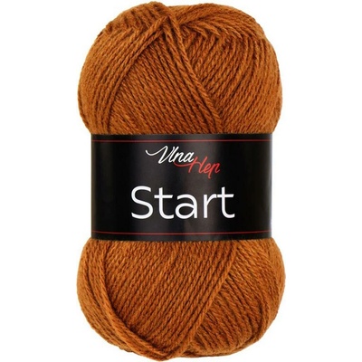 Vlna - Hep příze Start 41054 rezavá hnědá
