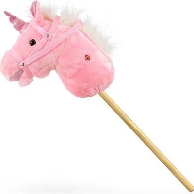 Hobby koník na tyči Milly Mally ružový