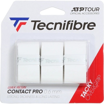 Tecnifibre ATP Pro Contact 3 ks bílá – Hledejceny.cz