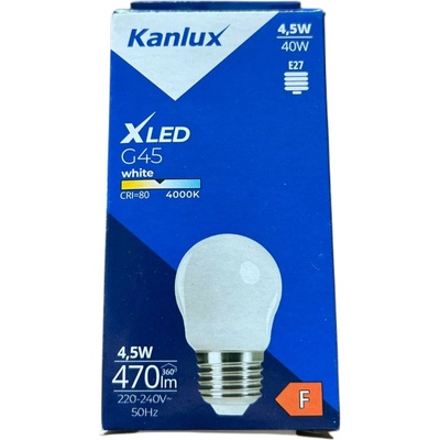 Kanlux LED žiarovka E27 4,5W 4000K