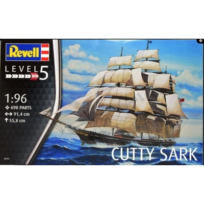 Revell ModelKit loď 05422 Cutty Sark 1:96