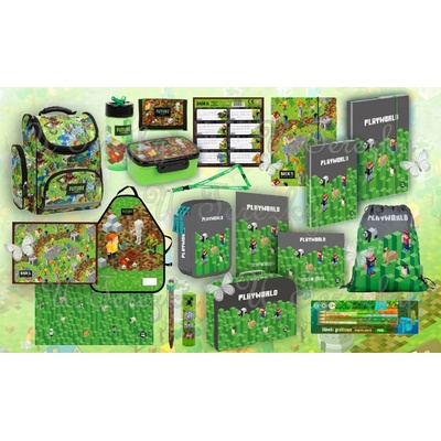 Produkt Zvýhodněná školní sada 20ks set batoh BACKUP GAME LEVEL Minecraft / Playworld TEMBDF31/020/03 – Hledejceny.cz
